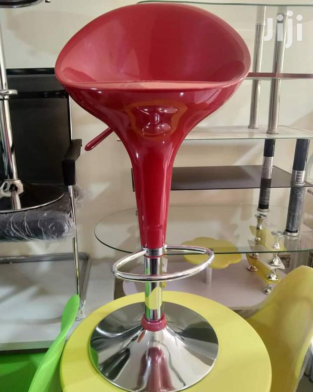 Red Bar Stool