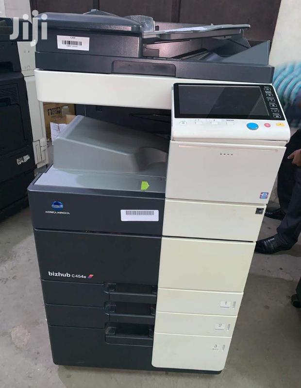 Colored Konica Minolta Bizhub C 454e Photocopier Machine - main view