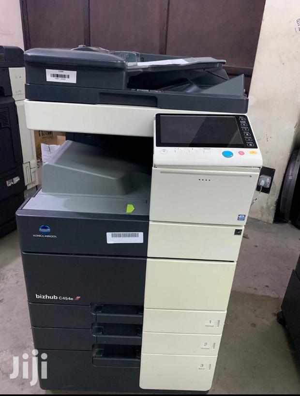 Colored Konica Minolta Bizhub C 454e Photocopier Machine