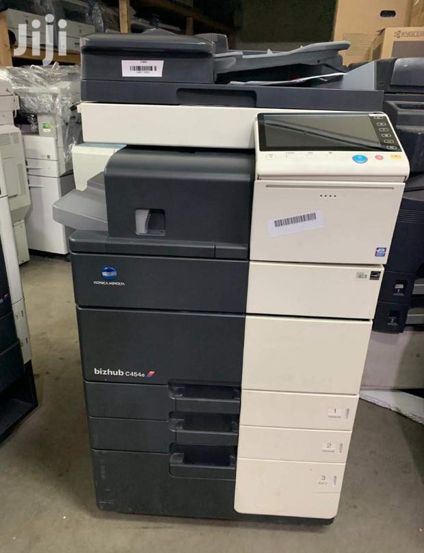 Colored Konica Minolta Bizhub C 454e Photocopier Machine