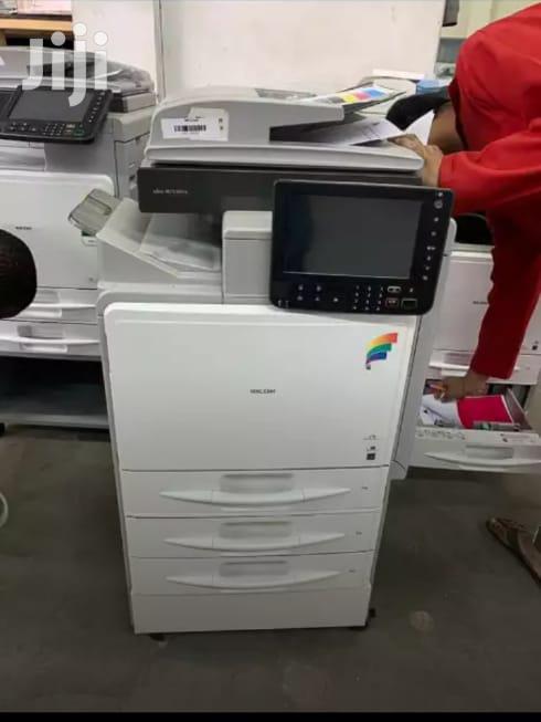 Colored Ricoh Aficio Mp C 300 Photocopier Machine - main view