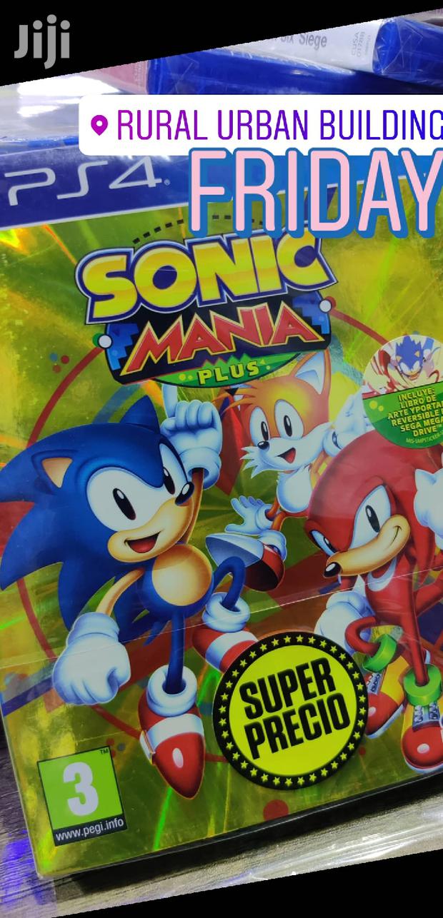 Ps4 Sonic Mania - main view