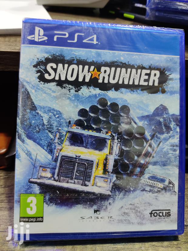 Ps4 Snow Runner - main view