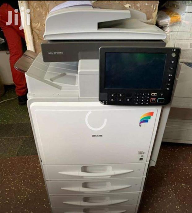 Colored Ricoh Aficio Mp C 300 Photocopier Machine - main view