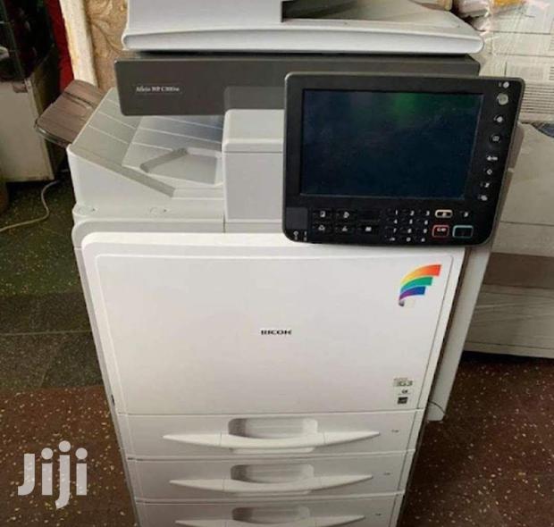 Colored Ricoh Aficio Mp C 300 Photocopier Machine - main view
