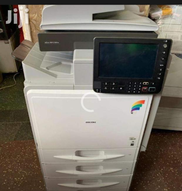Colored Ricoh Aficio Mp C 300 Photocopier Machine