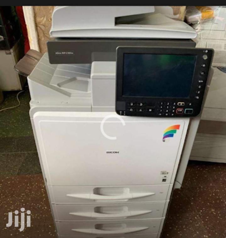 Colored Ricoh Aficio Mp C 300 Photocopier Machine