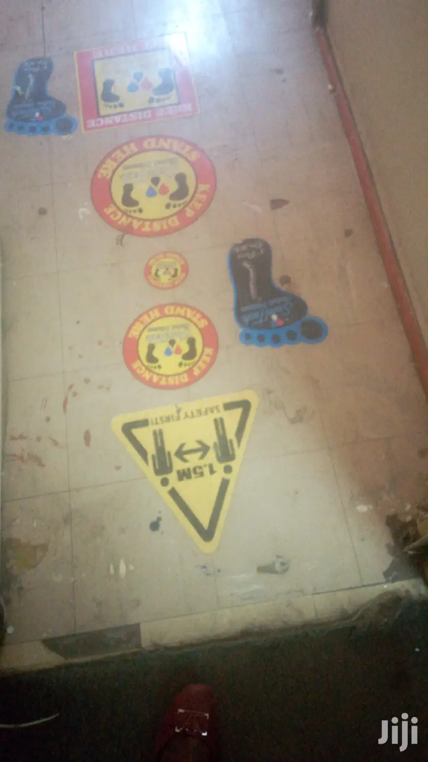 All Shapes Floor Stickers