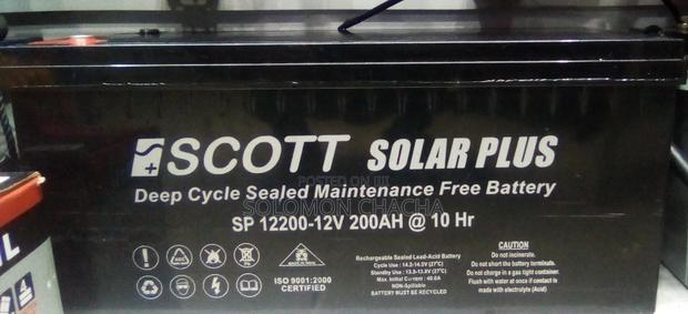 Scott 200ah Solar PLUS Deep Cycle