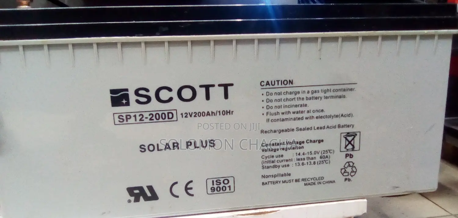 Scott 200ah Solar PLUS Battery