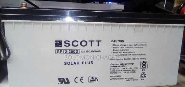 Scott 200ah Solar PLUS Battery - main view