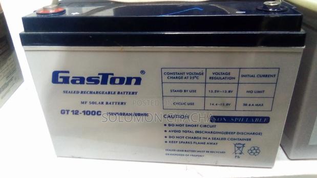 GASTON 100ah Solar Battery - thumbnail 4