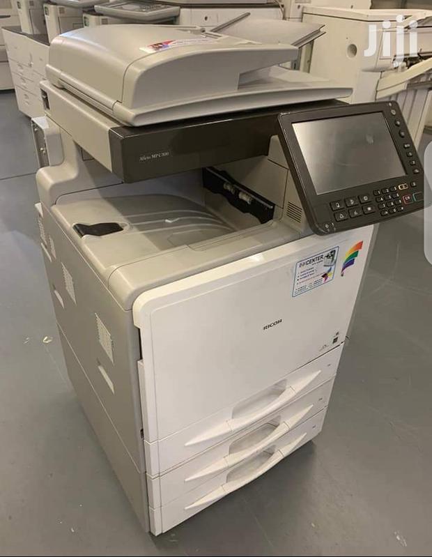 Computerized Ricoh Aficio Mp C 300 Photocopier Machine