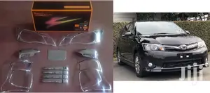 ABS Full Chrome Finish Kit: For Toyota Fielder: Yr2013+