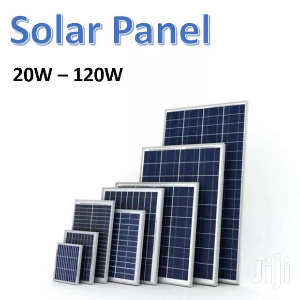 100W Solar Panel - main view