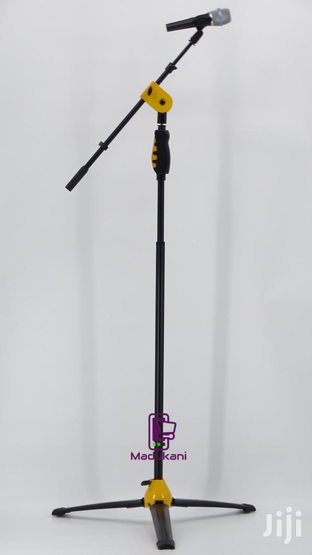 Microphone Tripod Stand With One-Hand Clutch Height Adjustme - thumbnail 3