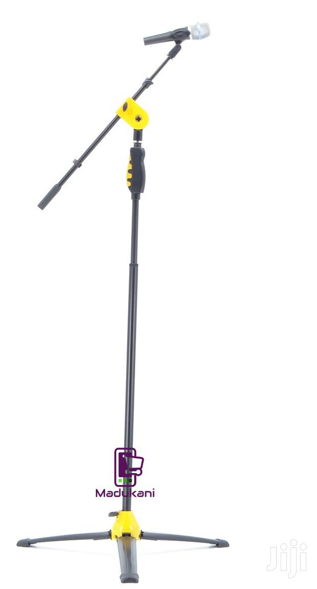 Microphone Tripod Stand With One-Hand Clutch Height Adjustme - main view