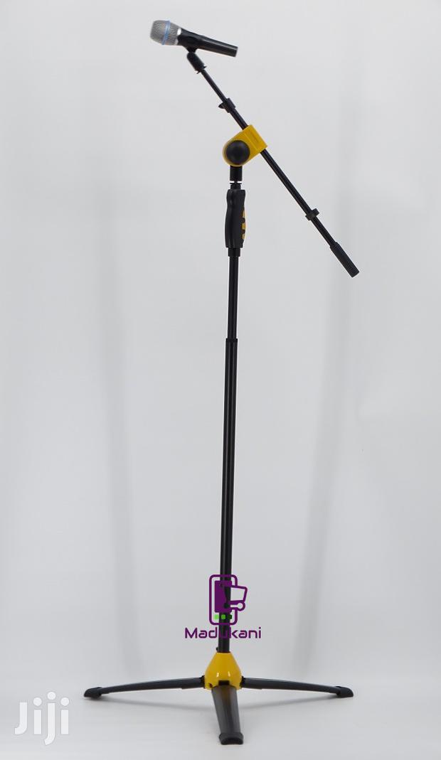 Microphone Tripod Stand With One-Hand Clutch Height Adjustme - thumbnail 4