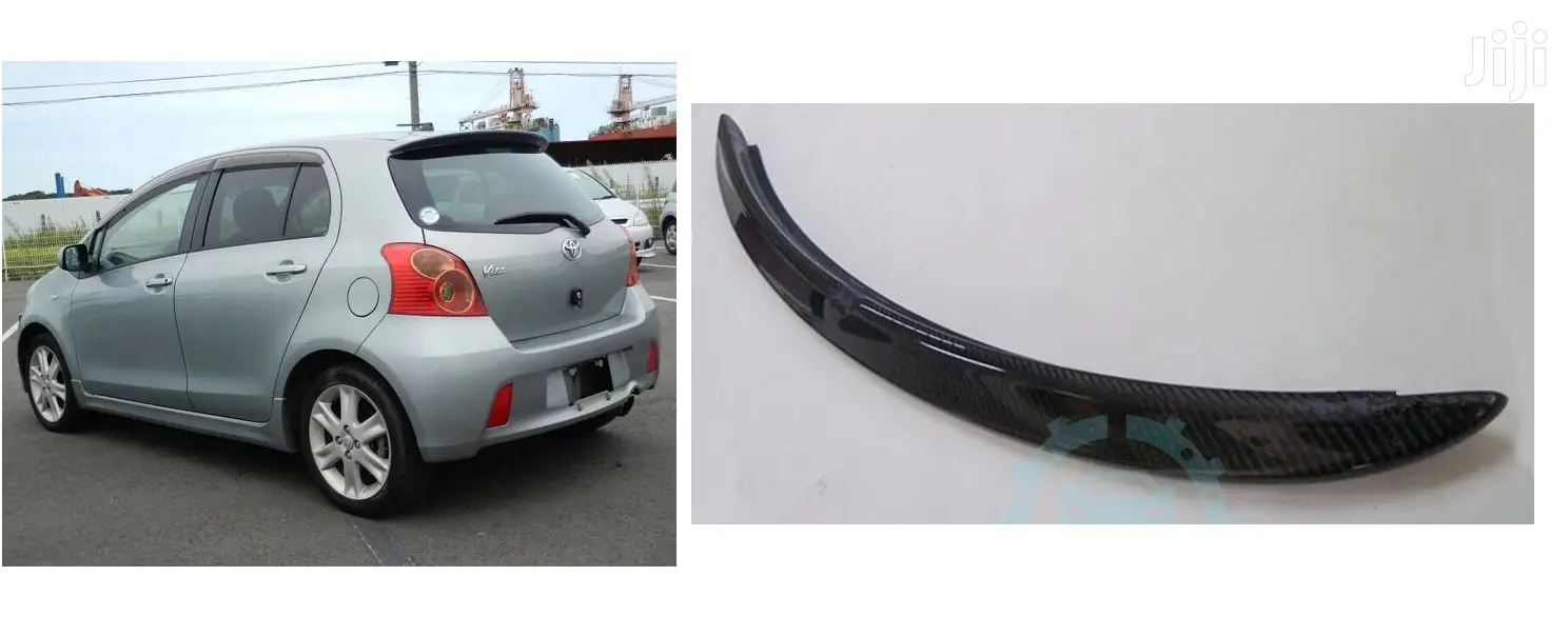 New Rear Roof ABS Spoiler: For Toyota Vitz: Yr2005/9