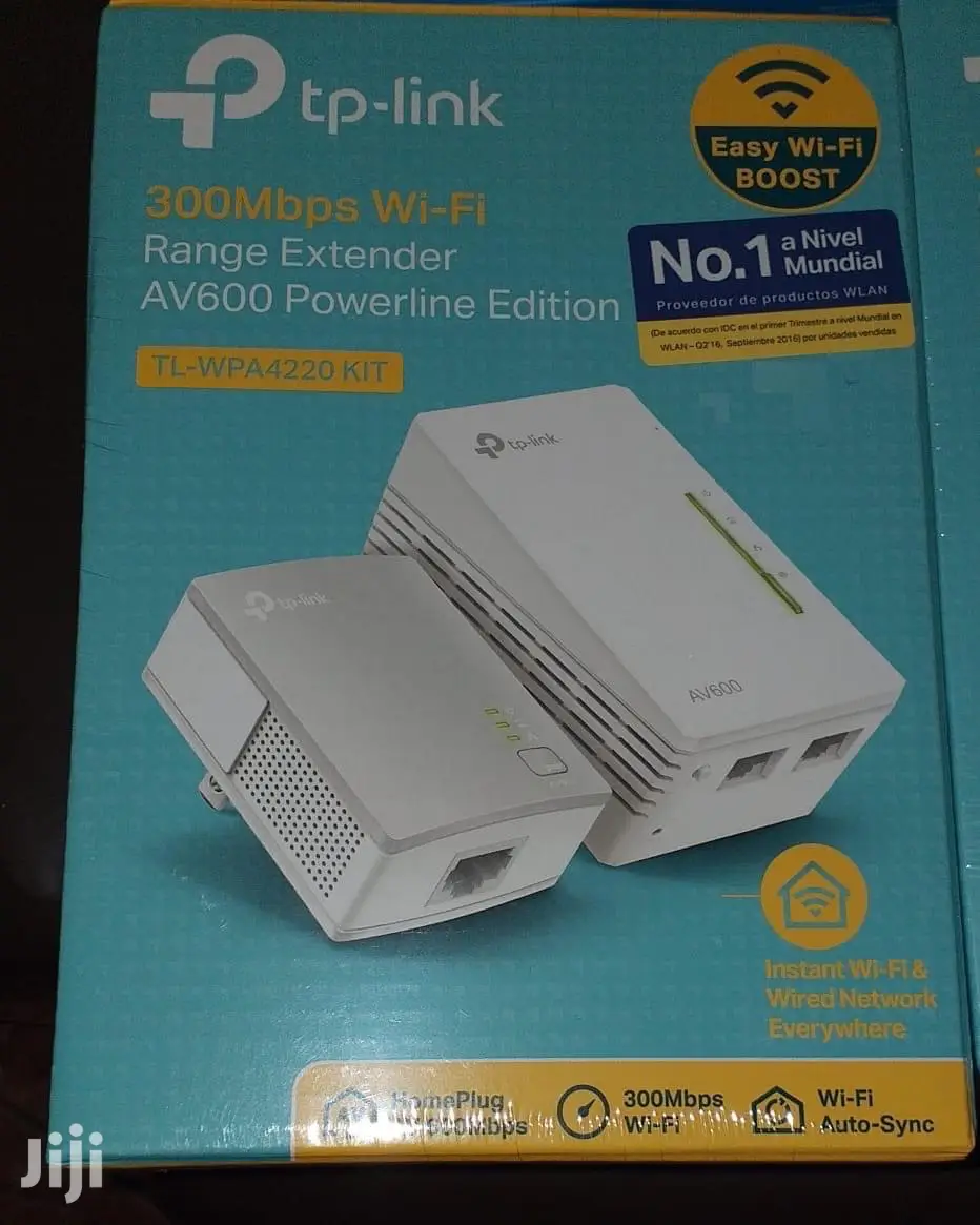 TP Link TL-WPA4220 KIT AV600 Powerline Wi-fi Kit