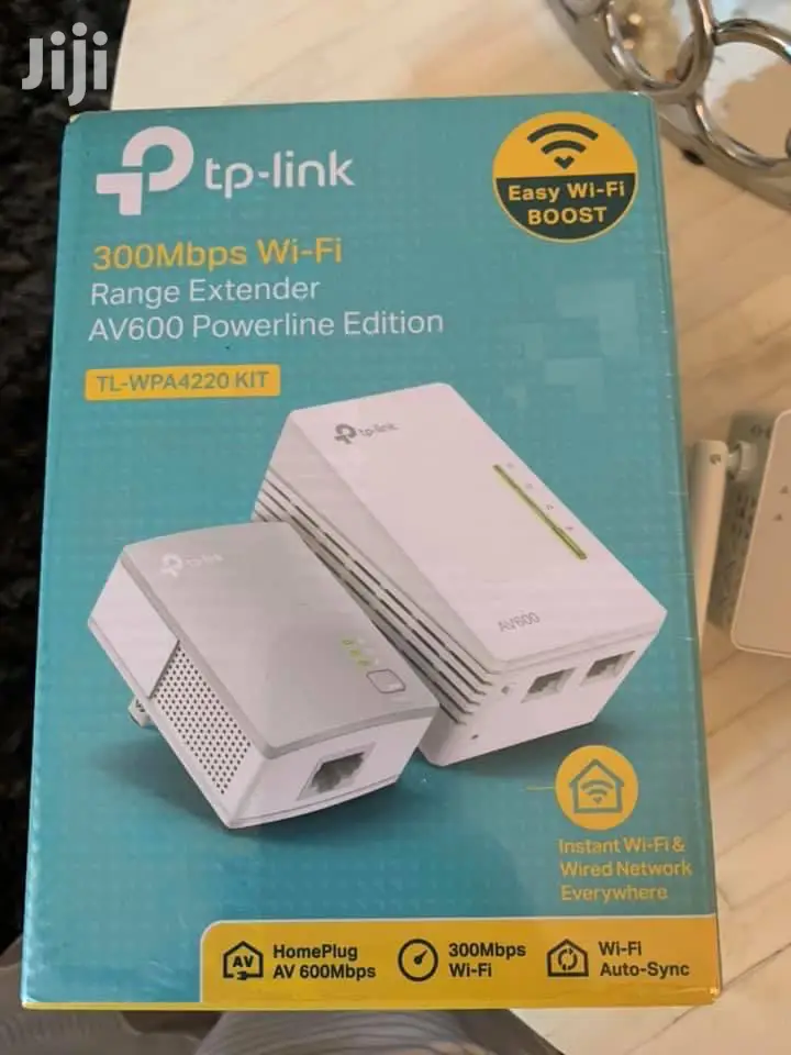 TP Link TL-WPA4220 KIT AV600 Powerline Wi-fi Kit