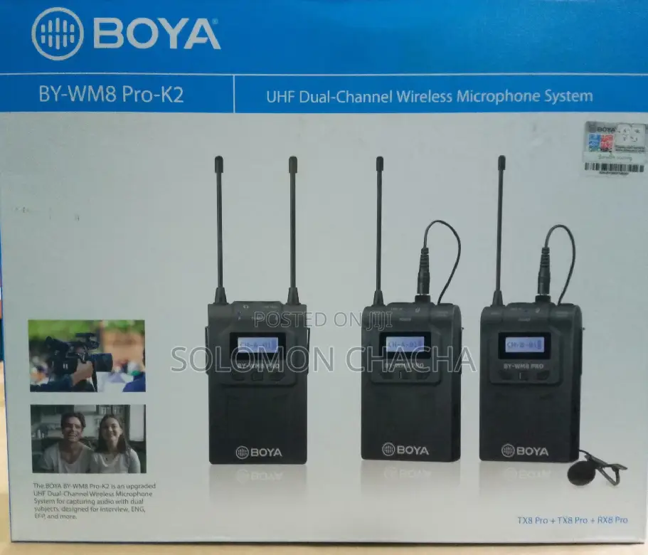 BOY WM8 Pro-k2 Microphone