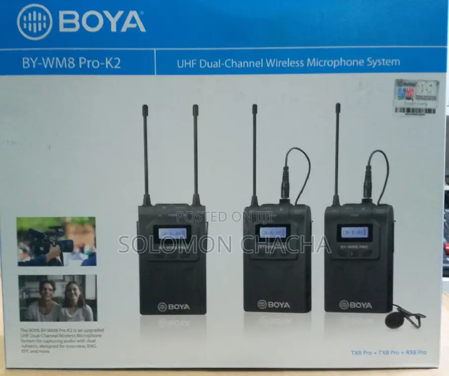 BOY WM8 Pro-k2 Microphone