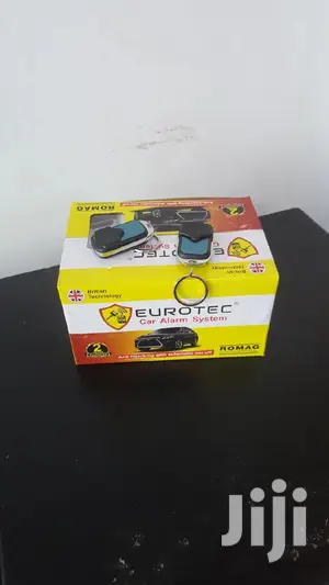 New Eurotec Car Alarm System With Engine Cut Off, Free Insta