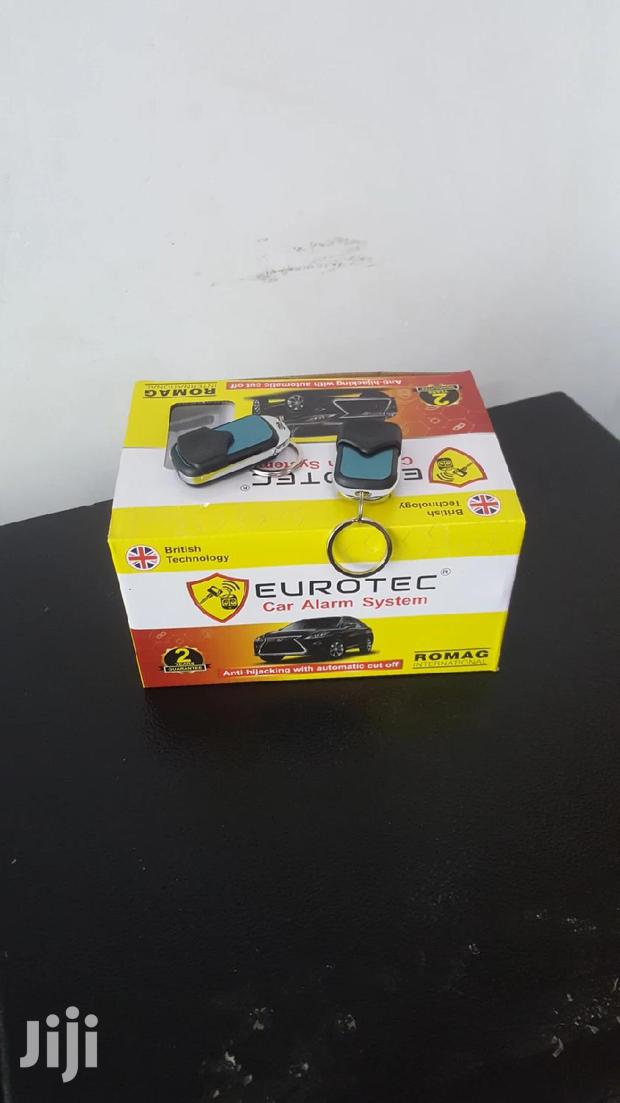 New Eurotec Car Alarm System With Engine Cut Off, Free Insta