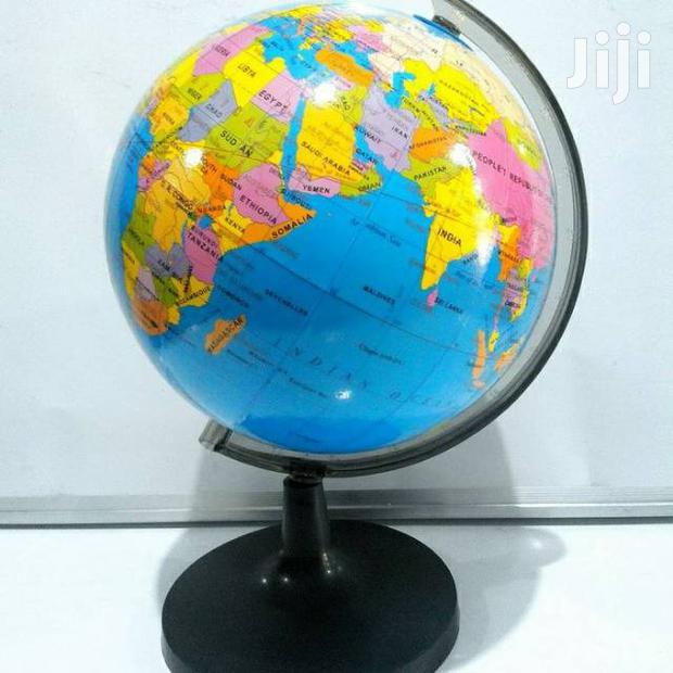 World Globe With Stand