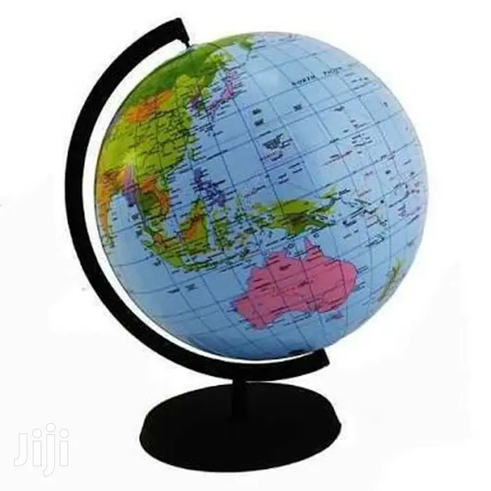 World Globe With Stand 