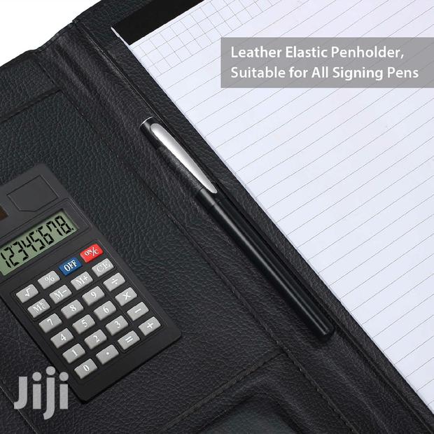 Executive A4 Portfolio Leather Document Organiser - thumbnail 3