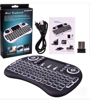 Wireless Mini Portable Keyboard With Touch Pad.