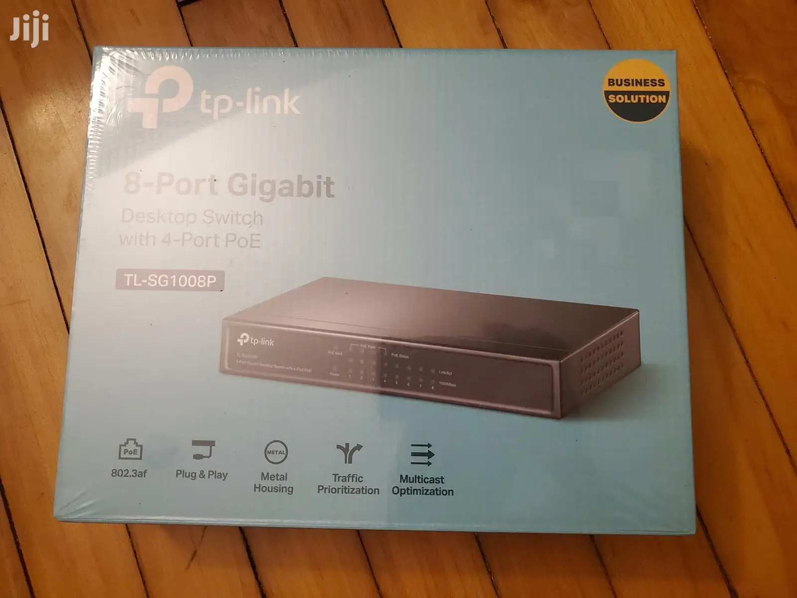 TP Link 8-port 10/100mbps Desktop Switch With 4-port Poe+