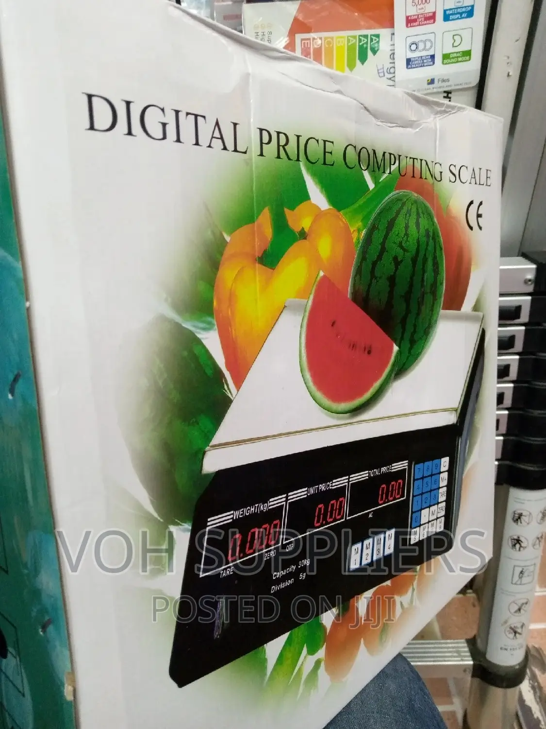 Commercial Weighing Balance With Digital Lcd