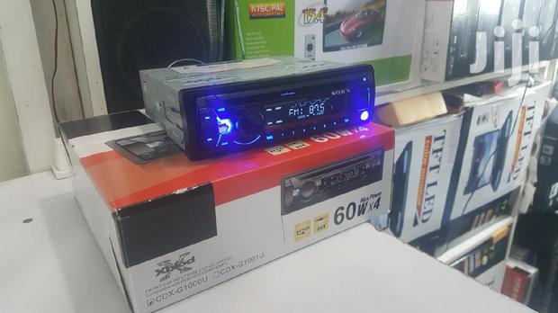 G-1000U Car Sony Radio With Usb/Dvd/Auxilliary Cable...
