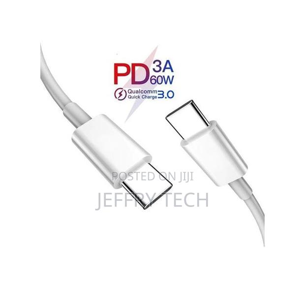 USB Type C TO Type C Charge Data Cable for Type C Devices - thumbnail 3