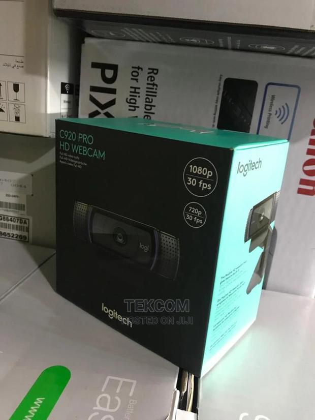 Logitech C920 PRO HD Webcam, 1080p Video With Stereo Audio