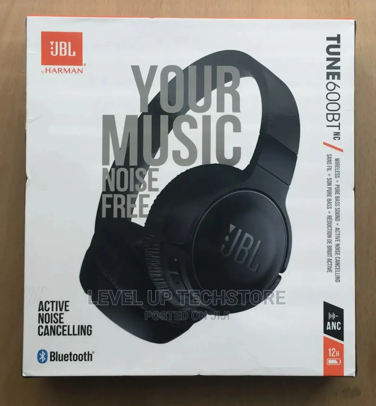 JBL Tune 600 BTNC On Ear Bluetooth Headphones- Boxed&Sealed