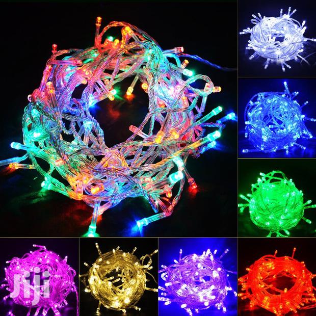 Christmas 10mtrs Long Multi Coloured /One Colour Led Lights- - thumbnail 5