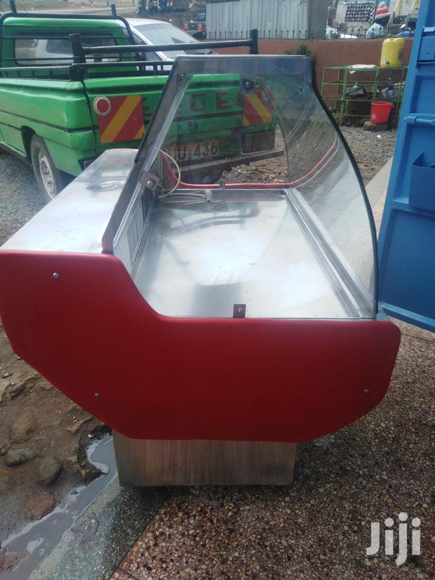 Meat Display Chiller-Import Quality Curved Glass