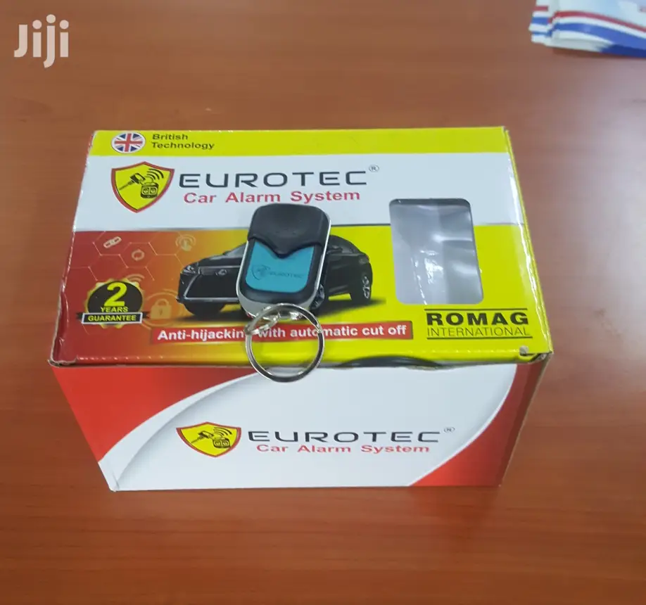 Eurotec Car Alarm System With Engine Immobillizer