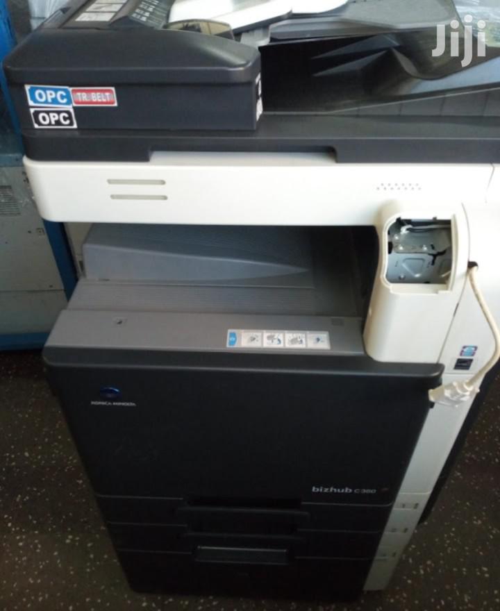 Colored Konica Minolta Bizhub C 360 Photocopier Machine