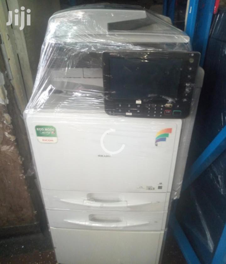 Colored Ricoh Aficio Mp C 300 Photocopier Machine