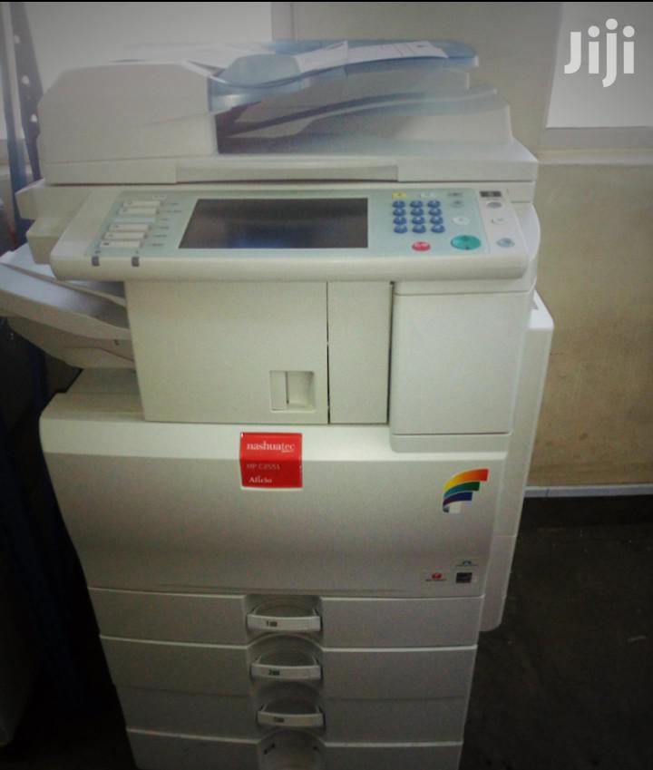 Colored Ricoh Aficio Mp C 2551 Photocopier Machine
