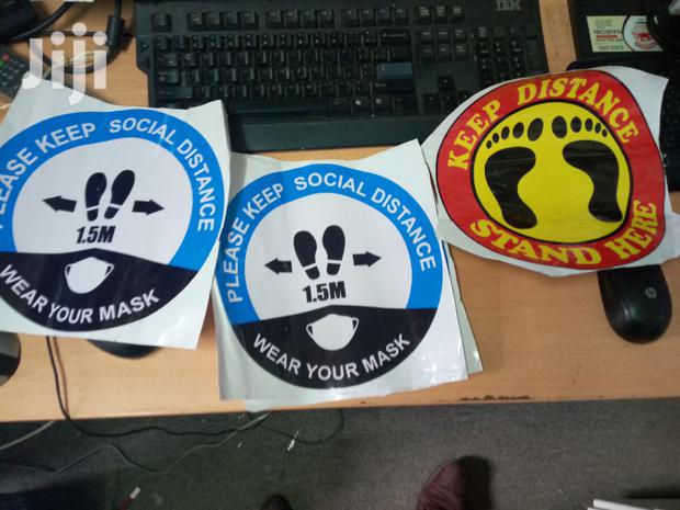 Long Lasting Floor Sticker - main view