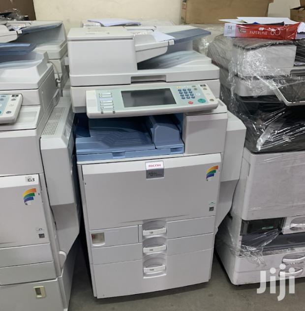 Colored Ricoh Aficio Mp C 5501 Photocopier Machine