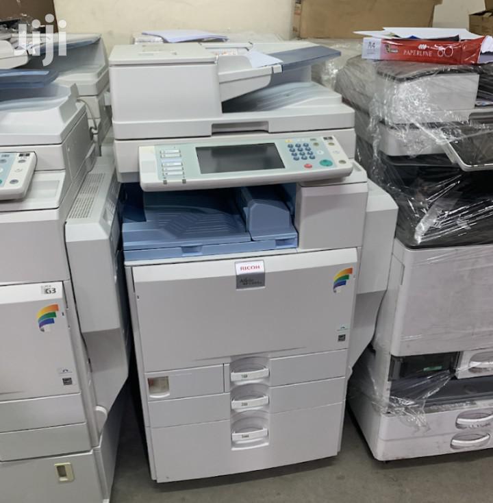 Colored Ricoh Aficio Mp C 5501 Photocopier Machine