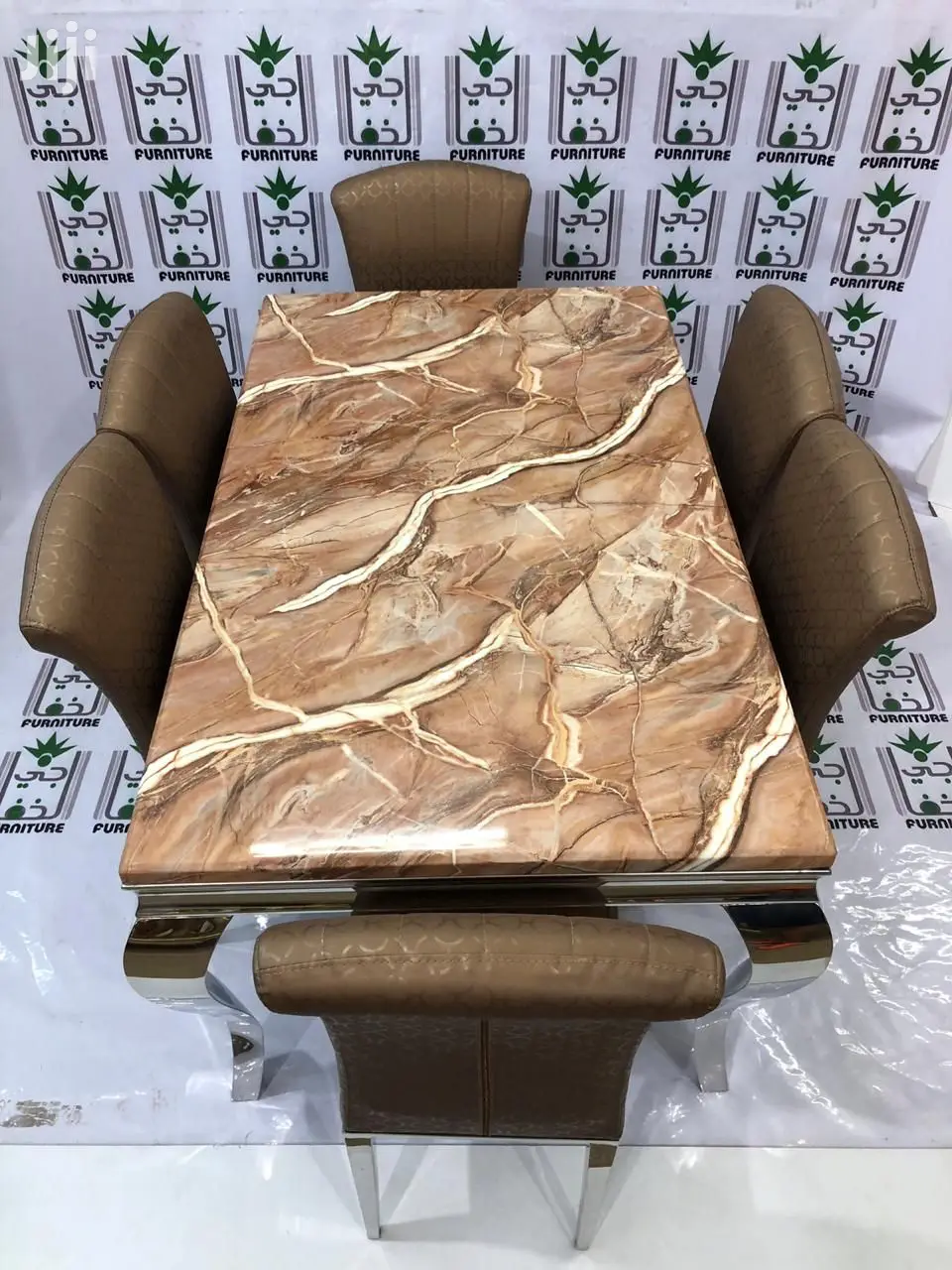 Marble Dining Table Set