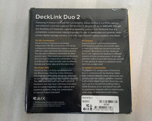 Blackmagic Decklink Duo 2 for Live Streaming - thumbnail 3